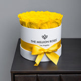 Classic White Box | Yellow Roses