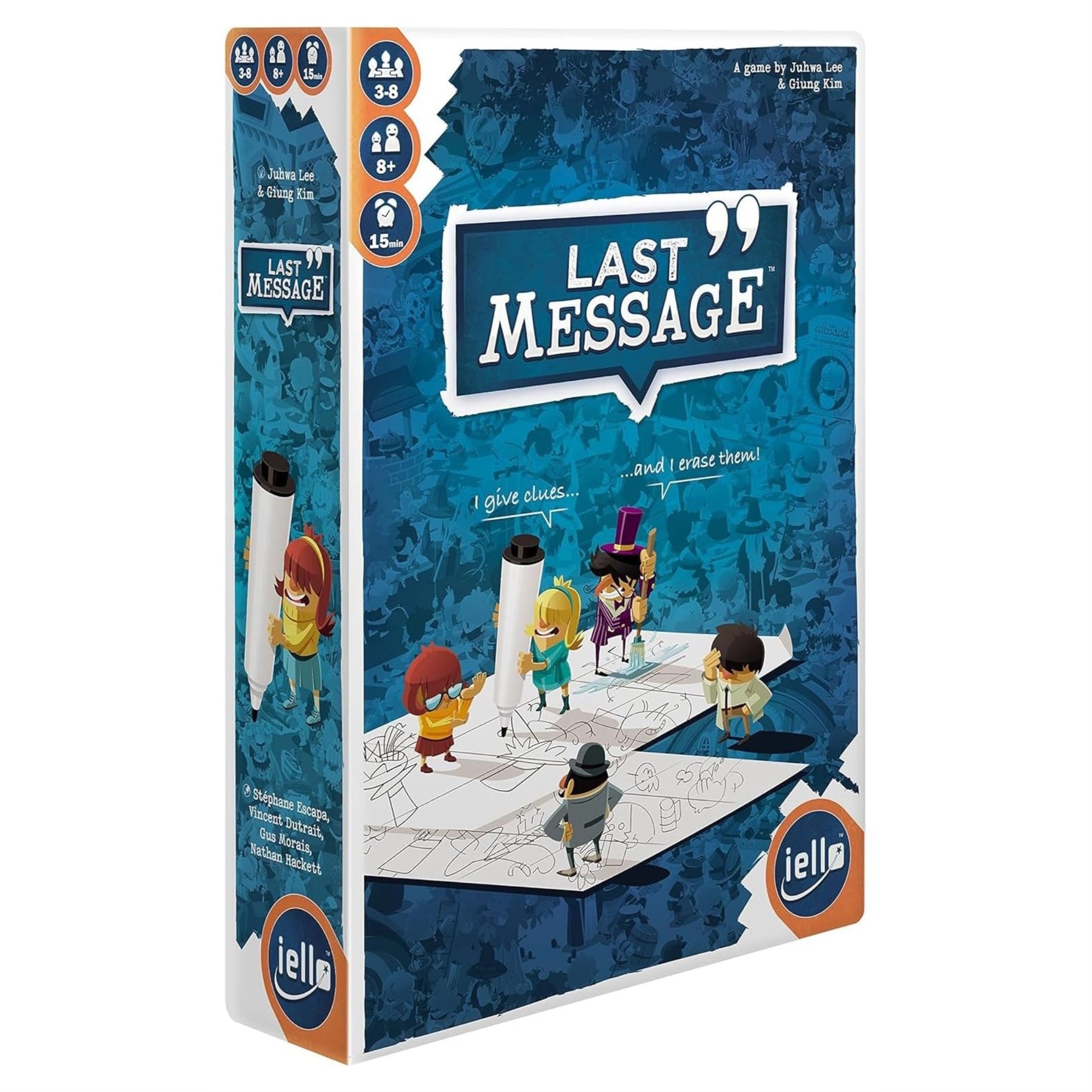 Iello: Last Message, Cooperative Card Game, Family Game To Test Your Memory And Deduction Skills, 3 To 8 Players, For Ages 8 And