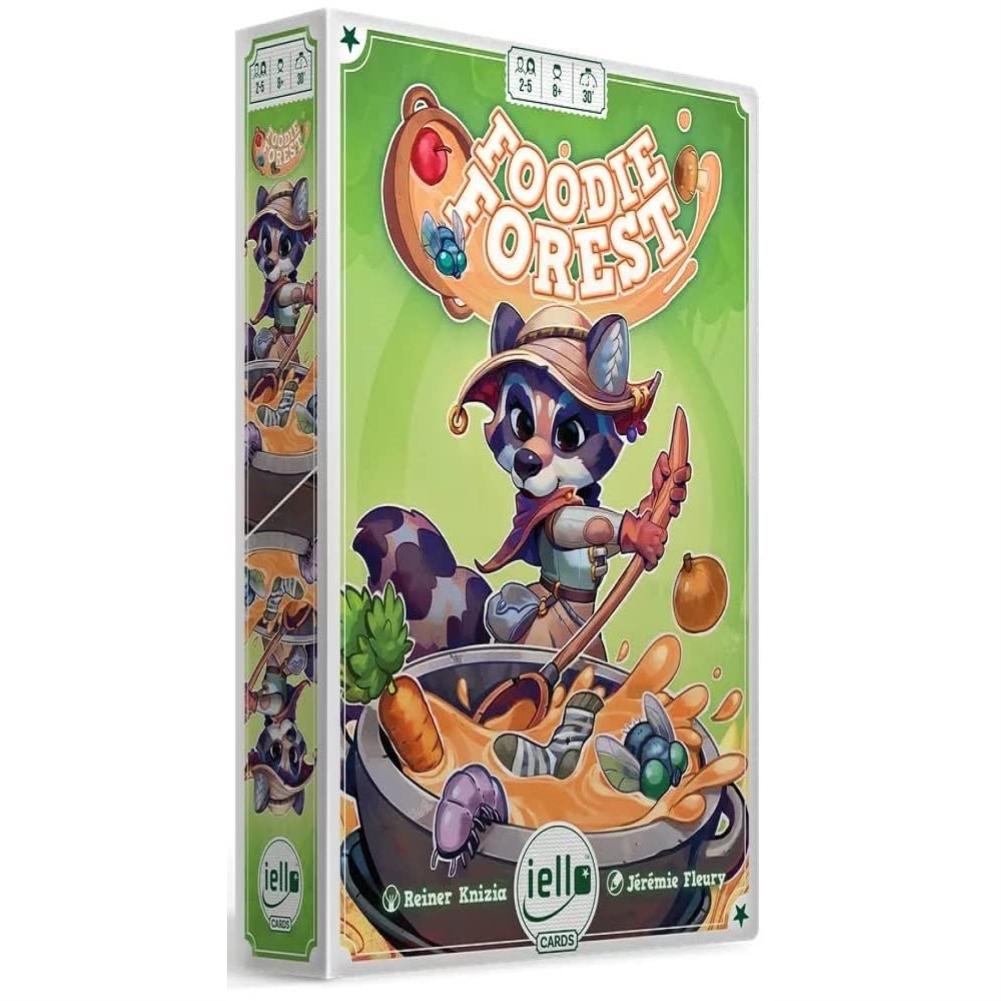 Iello: Foodie Forest - Trick-Taking Card Game, Animal Themed, Hand Management, Family Ages 8+, 2-6 Players, 30 Mins