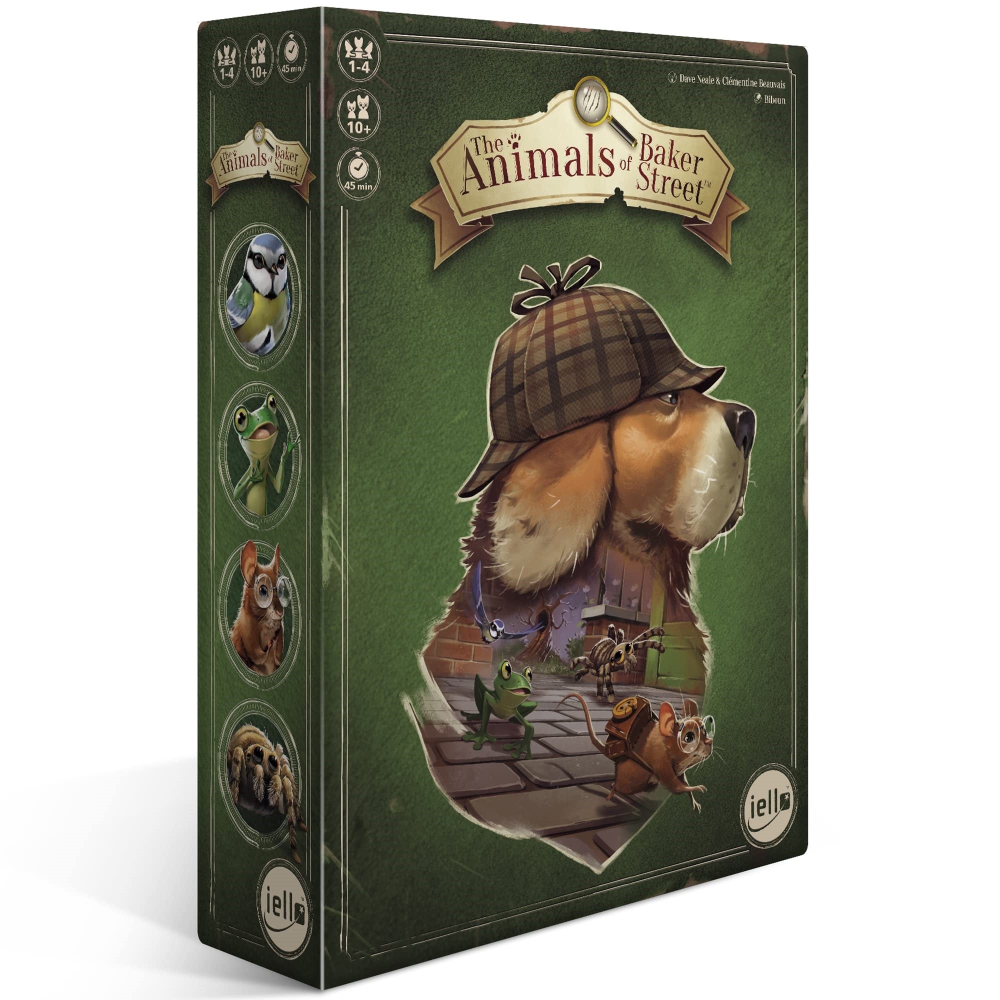 Iello: The Animals Of Baker Street - Investigation Game, Playable For The Whole Family, Ages 10+, 2-4 Players, 45 Mins