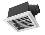 Iliving Ilg8Fv110 Bathroom Ventilation Exhaust Dc Fan Adjustable Speed Selector, Smart Flow 50-110 Cfm, Energy Star