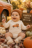Meet Me At The Pumpkin Patch Organic Bodysuit Long Sleeve