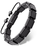 Black Obsidian Beaded Bracelet - Havana