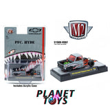 M2 Machines 1:64 1973 Chevrolet Cheyenne Super 10 “PFC. HYDE” Shark Face – Hobby Exclusive