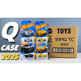 Hot Wheels Basic 2025 Q Case 72 Pcs - Factory Sealed Case