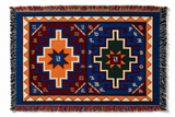 Armenian Alphabet Tapestry Throw on a Rug Design