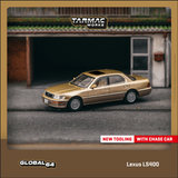 Tarmac Works 1/64 Lexus LS400 Champagne Beige Metallic - GLOBAL64
