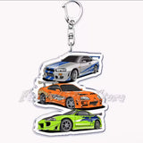Iconic Rides Keychains