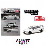 Tarmac Works 1:64 Mercedes-Benz C63 AMG Coupé Black Series – Silver Metallic