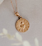 Most Sacred Heart Coin Necklace