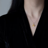 Lily Blossom Pendant Necklace