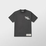 Pretty Much Broke® Puff Print Tee - Vintage Black w/ White