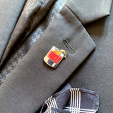 Negroni Cocktail Pin