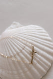 St. Joseph Lily Cross Bracelet