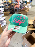 Underground OG: Lake It Easy, Pink Puff Summer Trucker Hat