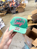 Underground OG: Lake It Easy, Pink Puff Summer Trucker Hat