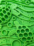 Water Nylon eCoin Durable Enrichment Snacking Coin for Dogs | USA-Made Lick Mat Alternative