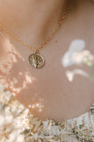 Star of The Sea Necklace on Paperclip