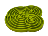 Water Frog eTray - Shallow Slow Feeder Dog Bowl for Enrichment | USA Made