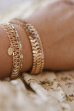 Lace Miraculous Medal Bracelet