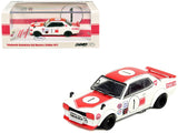 Nissan Skyline 2000 GTR (KPGC10) #1 RHD (Right Hand Drive) Takahashi Kinimitsu Fuji Masters 250km (1971) 1/64 Diecast Model C