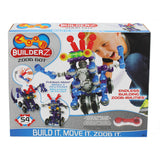 BuilderZ BOT Building Set, 54 Pieces