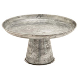 Galvanized Cake Stand 12X7