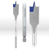 88812 Irwin Speedbor Wood Boring Bit,3/4 DIA W/1/4 shank,L 6