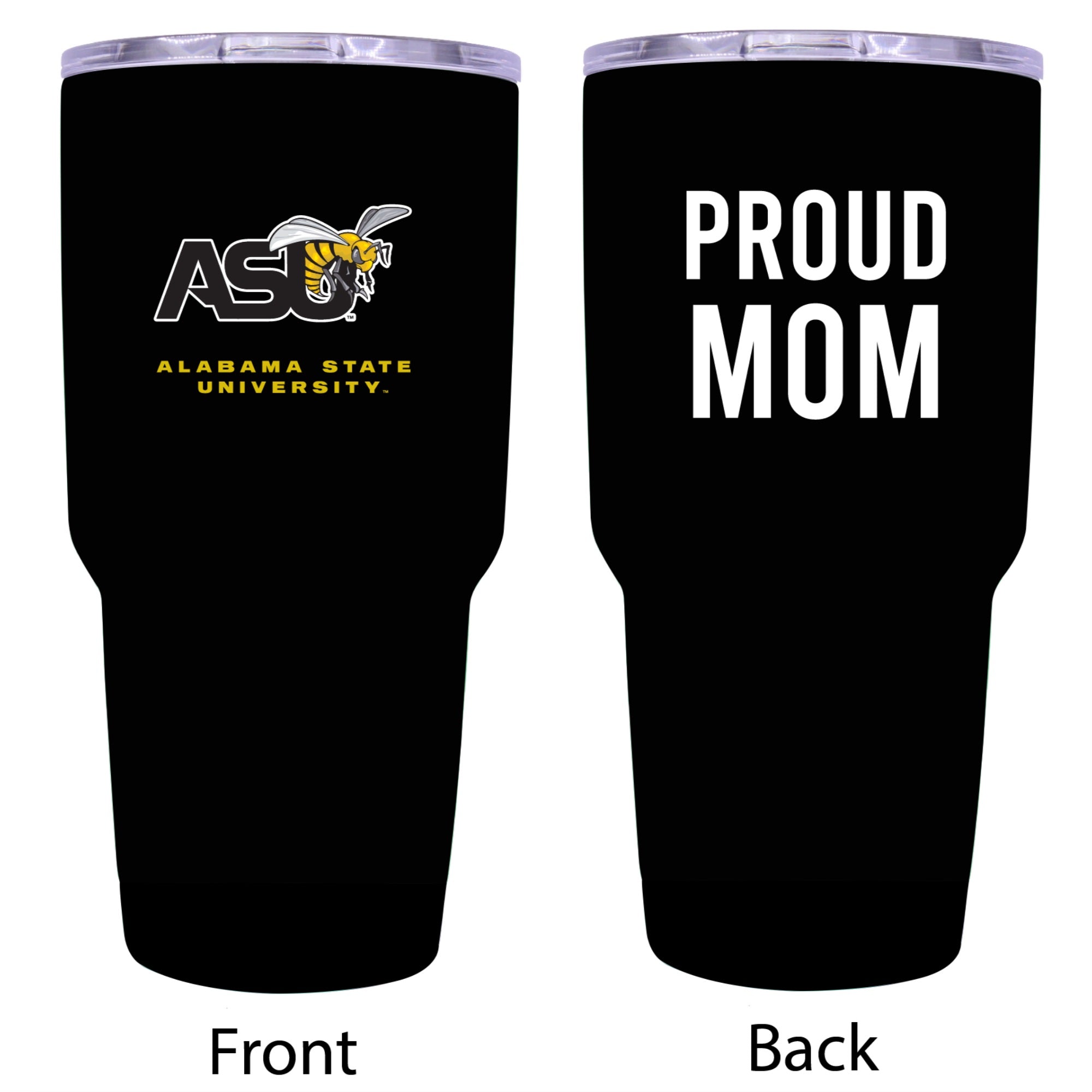 Alabama State University Proud Mom 20 Oz Insulated Stainless Steel Tumblers