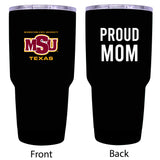 Midwestern State University Mustangs Proud Mom 20 Oz Insulated Stainless Steel Tumblers