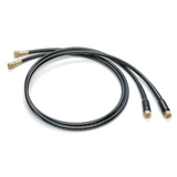 Two Flexible Hoses 24Ft