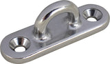 Stainless Oblong Eye Plate 3