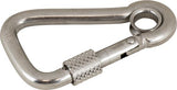 Ss Locking Asym Snap W/Eye 4-3 /4