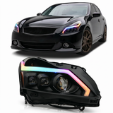(2010-2013) Infiniti G37 Multicolor Flow DRL Boards (for Spyder Headlights only)