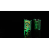 Bicycle Metalluxe Green Playing Cards - Premium Metal Foil Finish - Poker Size