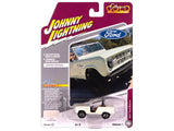1967 Ford Bronco Wimbledon White Classic Gold Collection 1/64 Diecast Model Car by Johnny Lightning