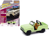 1967 Ford Bronco Nick Cherrone Glen Green Classic Gold Collection 1/64 Diecast Model Car by Johnny Lightning