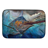 Caroline'S Treasures Jma2000Ddm Running The Guantlet Blue Marlin Dish-Drying-Mats, 14 X 21, Multicolor
