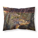 Caroline'S Treasures Grove Garden Snook Fabric Standard Pillowcases, Multicolor