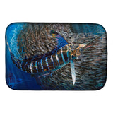 Caroline'S Treasures Jma2014Ddm Gem Striped Marlin Dish-Drying-Mats, 14 X 21, Multicolor