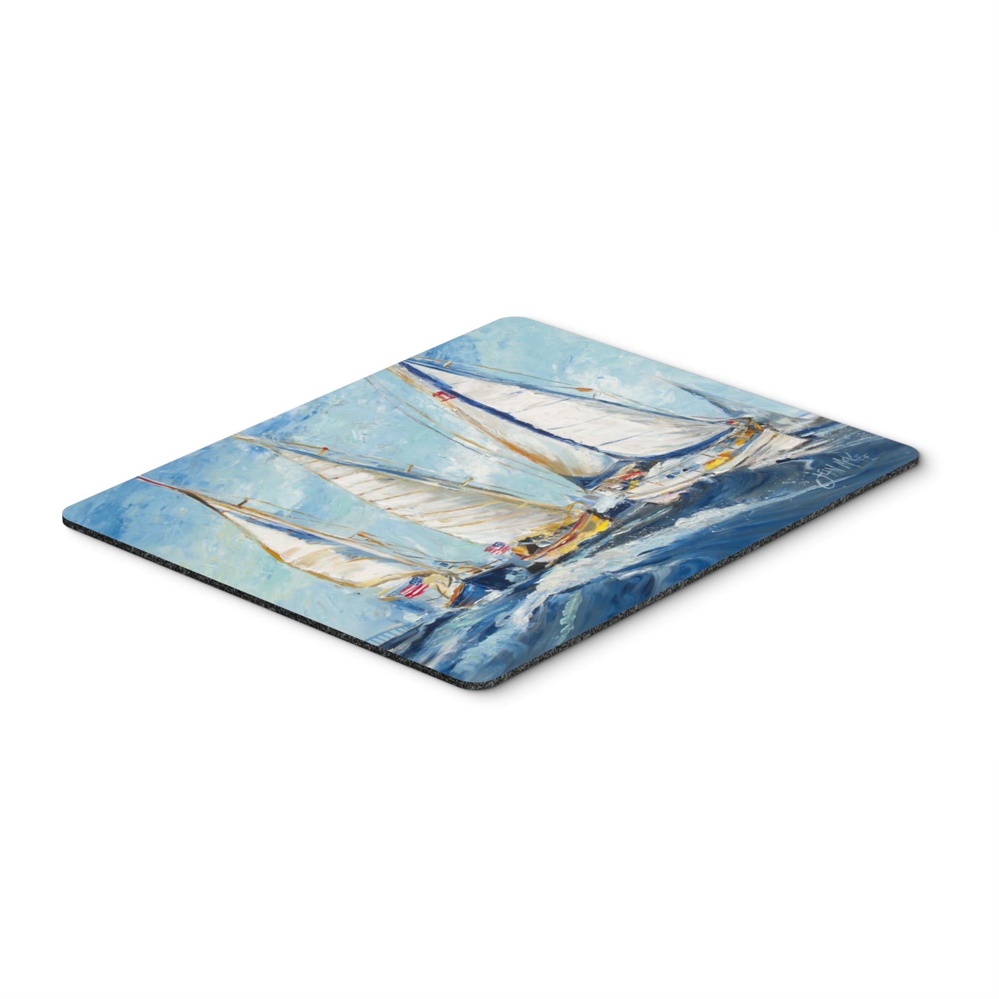Caroline'S Treasures Roll Me Over Sailboats Mouse Pad/Hot Pad/Trivet (Jmk1027Mp)