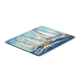 Caroline'S Treasures Roll Me Over Sailboats Mouse Pad/Hot Pad/Trivet (Jmk1027Mp)