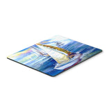 Caroline'S Treasures Rock My Boat Sailboats Mouse Pad/Hot Pad/Trivet (Jmk1073Mp)