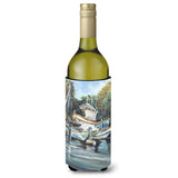 Shrimpers Cove And Shrimp Boats Wine Bottle Beverage Insulator Hugger Jmk1152Literk