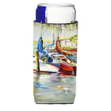 Ecor Rouge Sailboat Ultra Beverage Insulators For Slim Cans Jmk1161Muk