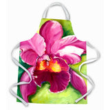 Caroline'S Treasures Jmk1176Apron Orchid Apron, Large, Multicolor