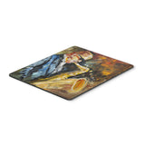Caroline'S Treasures Jazz Saxophone Mouse Pad/Hot Pad/Trivet (Jmk1186Mp)