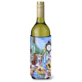 Fairhope Clock Wine Bottle Beverage Insulator Hugger Jmk1187Literk