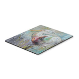 Caroline'S Treasures White Egret Mouse Pad/Hot Pad/Trivet (Jmk1189Mp)