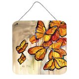 Caroline'S Treasures Butterflies Wall Or Door Hanging Prints, 6 X 6